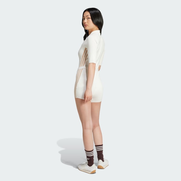 White Premium Knit Bodysuit