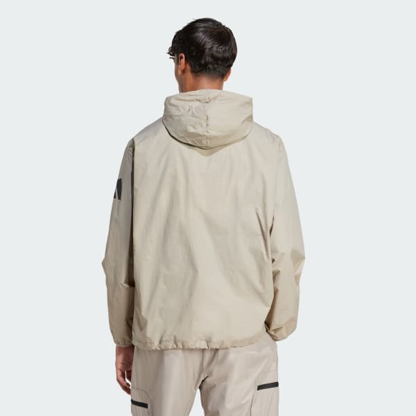 Beige City Escape windbreaker