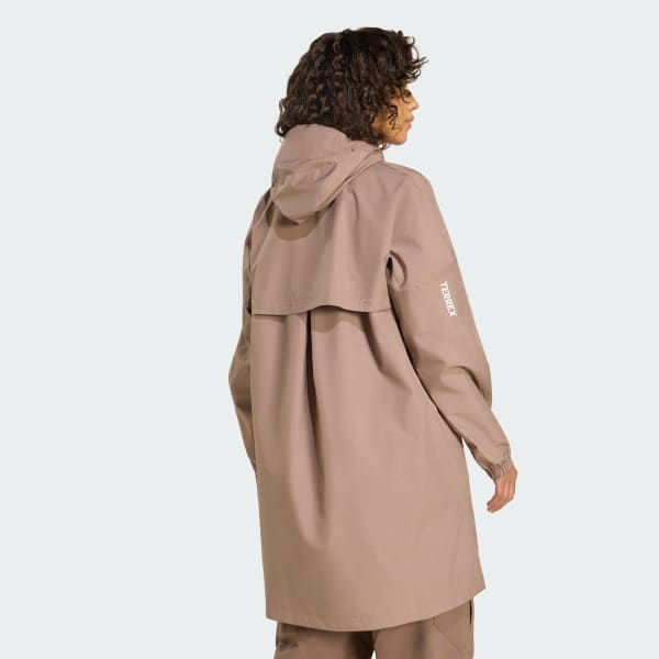 Brun Terrex Multi 2 Layer CLIMAPROOF Regnparkas
