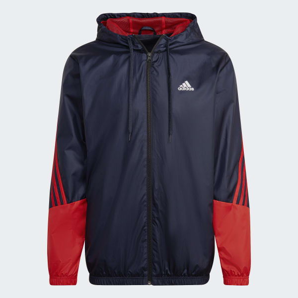 Blauw adidas Sportswear Trainingspak met Capuchon JMC52