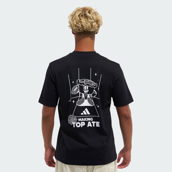 Black ADI-PIE AUSTRALIA GRAPHIC TEE