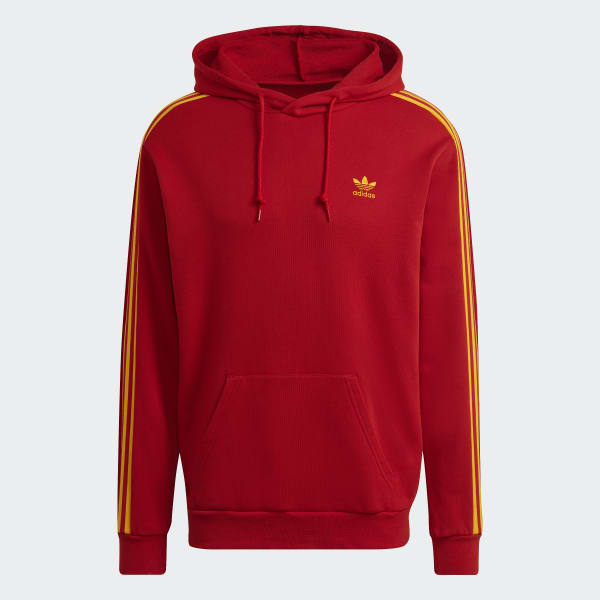 Rosso Hoodie 3-Stripes