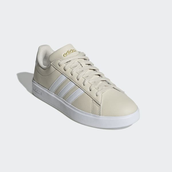 Beige Grand Court Cloudfoam Lifestyle Court Comfort Schuh
