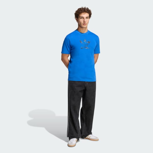 Blue Camo Lil Trefoil Tee