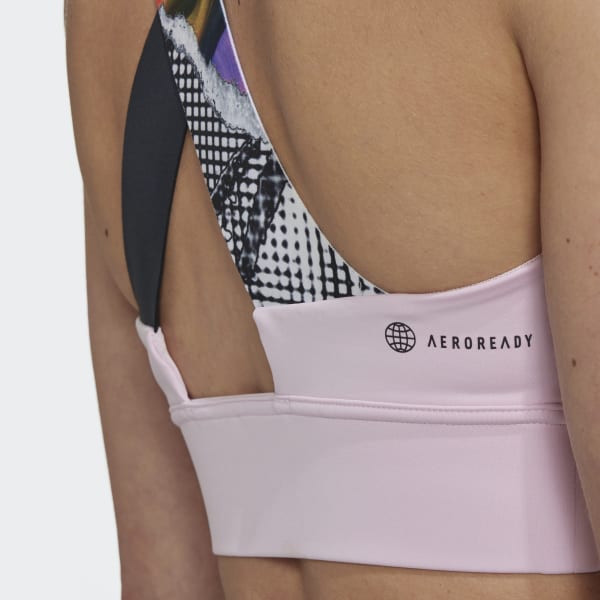 Pink Tennis U.S. Series Crop Top CA204