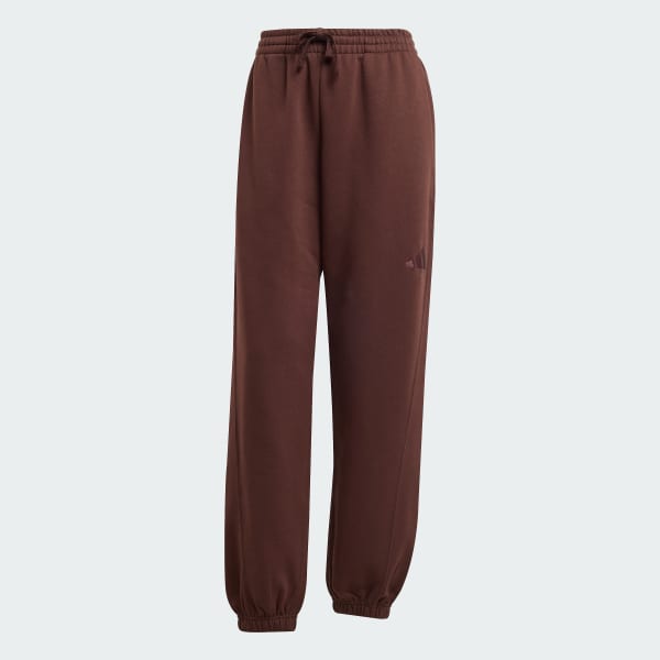 Brown ALL SZN Fleece Loose Pants