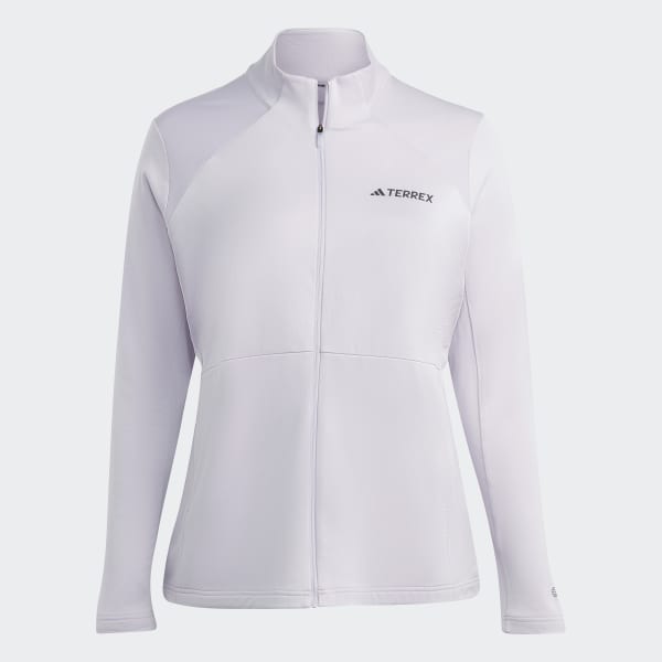 Violet Veste zippée molleton Terrex Multi (Grandes tailles)