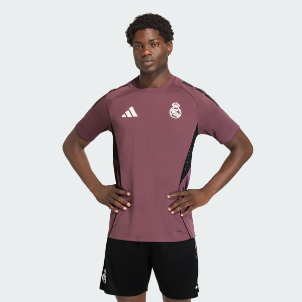 Roxo Camisa Treino Tiro 25 Competition Real Madrid