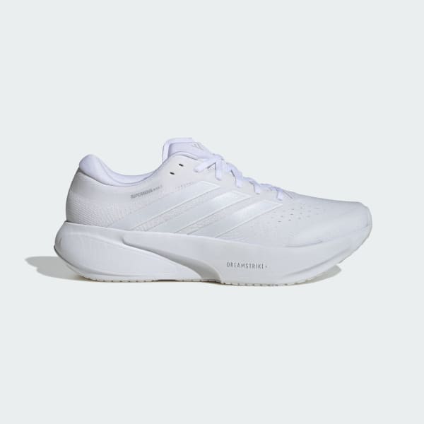 White SUPERNOVA RISE 3 RUNNING SHOES