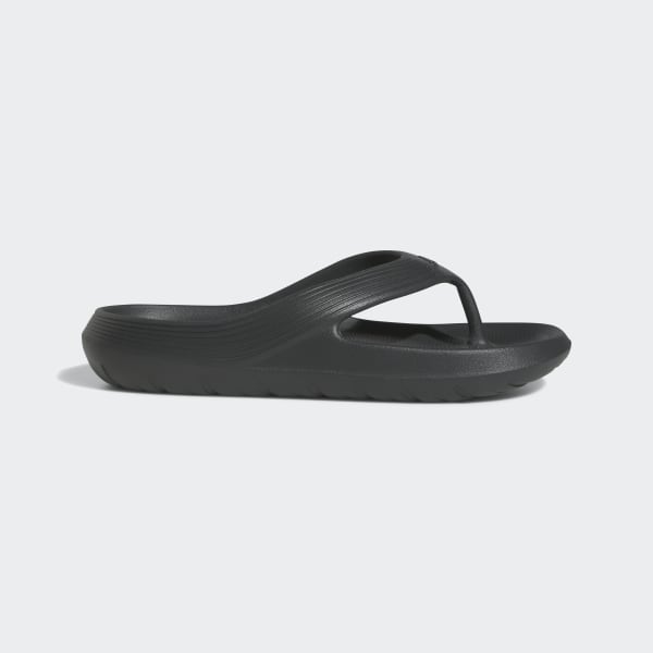 Black Adicane Flip-Flops