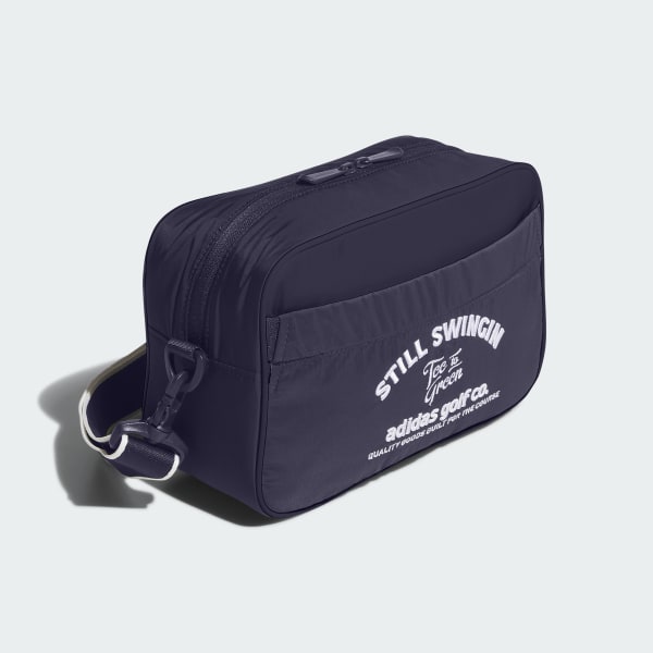 ブルー 【ゴルフ】ストラップ付キ グラフィック ポーチ