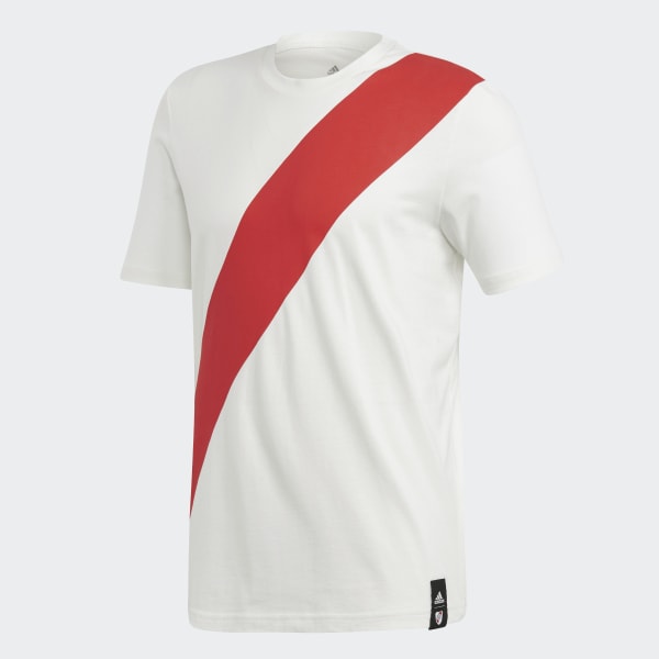 adidas Remera Street Graphic River Plate - Blanco | adidas Argentina