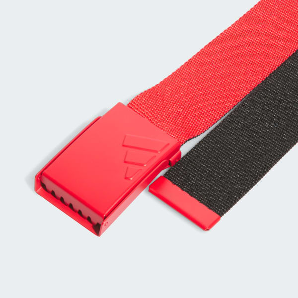 Red Reversible Webbing Belt