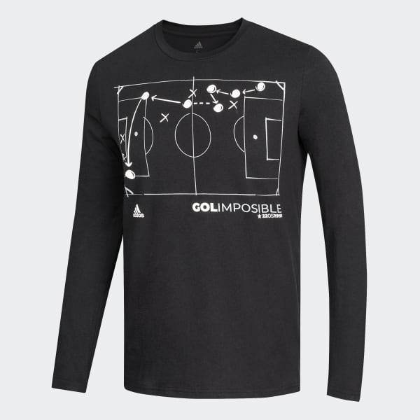 Negro Polera Graphic Colo Colo