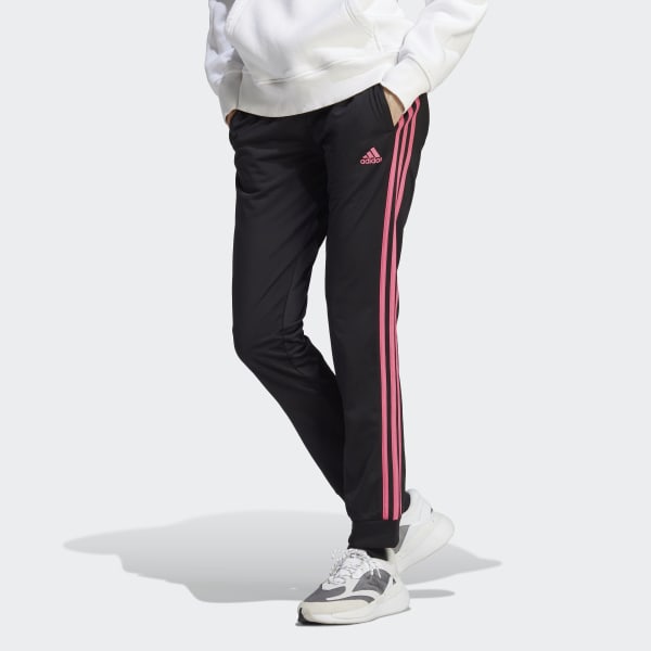 adidas Women's Warm-up Tricot Regular Tapered 3-Stripes Track Pants