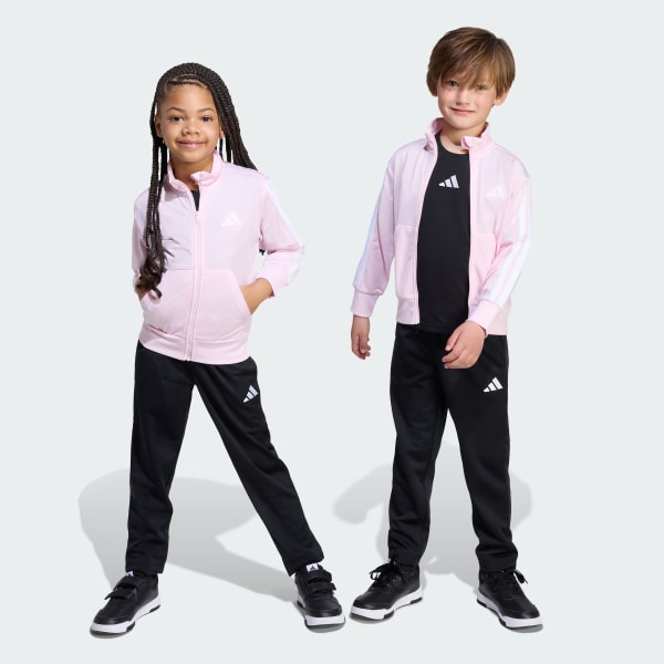 ruzová Sportovní souprava Essentials Climacool Kids
