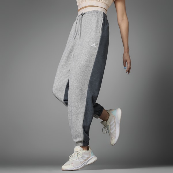 Γκρι Hyperglam French Terry Pants