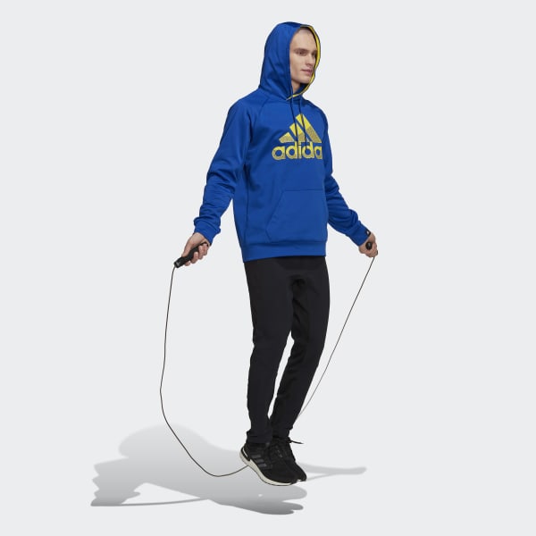 Blu Felpa con cappuccio AEROREADY Game and Go Big Logo TO644