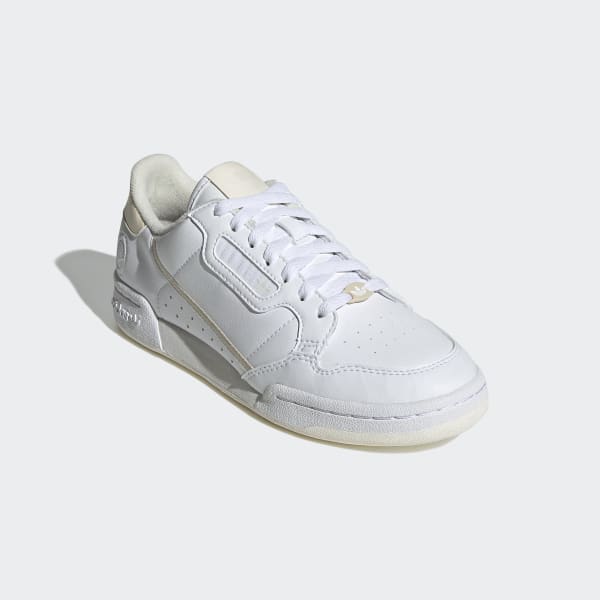 Adidas continental 80 white on feet top