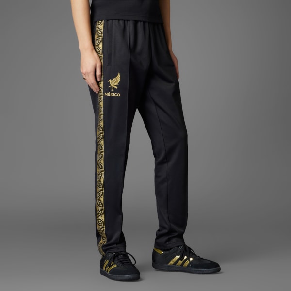 Nero Pantaloni da allenamento Mexico Gold