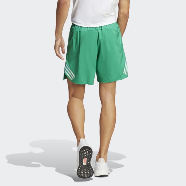 Πράσινο Train Icons 3-Stripes Training Shorts