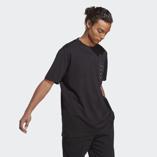 Negro Camiseta ALL SZN x Logomania