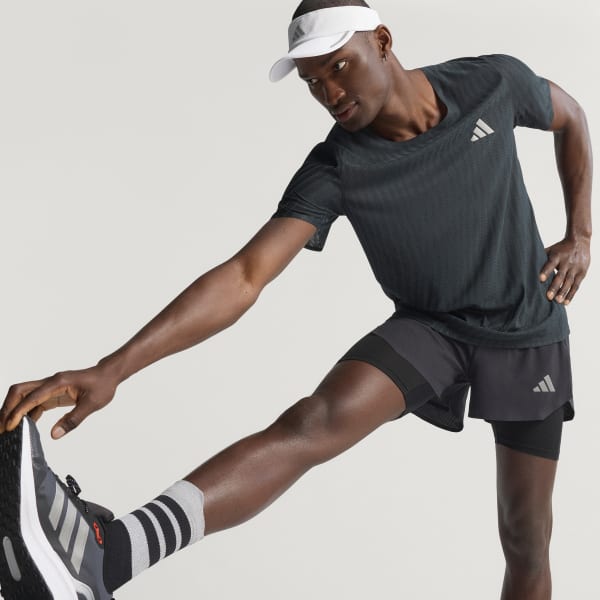 Sort Adi365 Running CLIMACOOL+ T-shirt