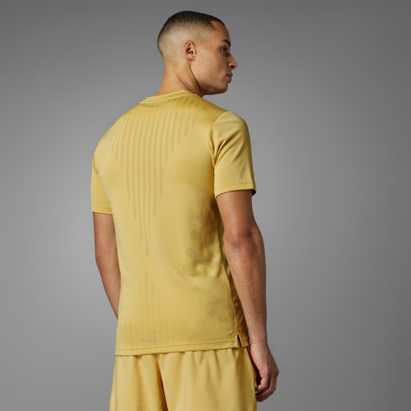 Beige Polo de Entrenamiento HIIT Airchill