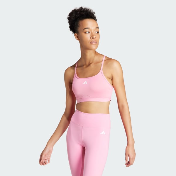 Pink adidas top clearance