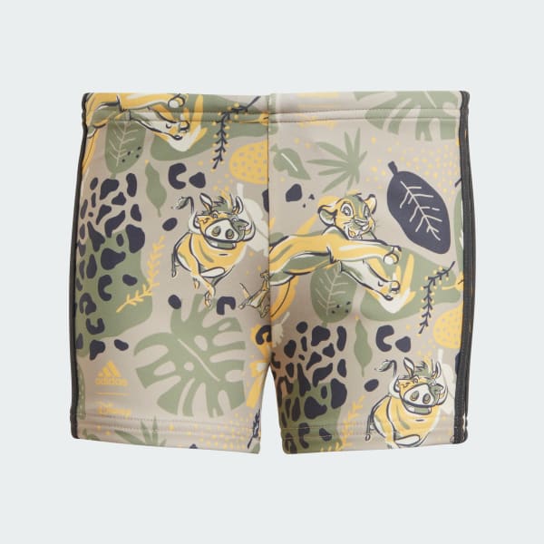 Beige adidas x Disney Lion King Swim Boxers