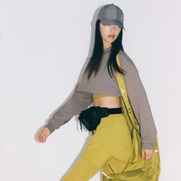 Marron Sudadera corta adidas by Stella McCartney TrueCasuals