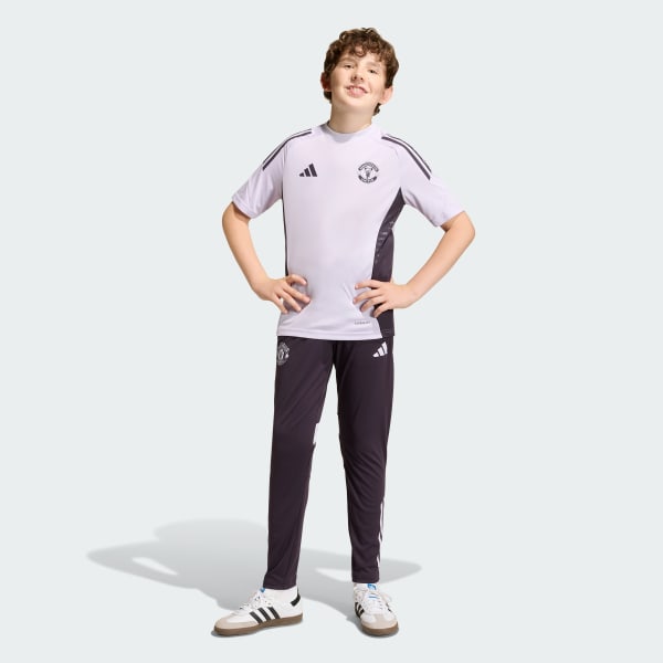 Lila Manchester United Tiro 25 Competition Kids Trainingstrikot