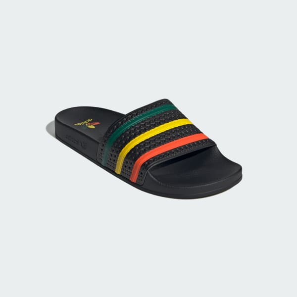 Black adilette Slides