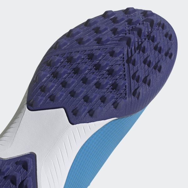 สีน้ำเงิน รองเท้าฟุตบอล X Speedflow.3 Turf LSC33