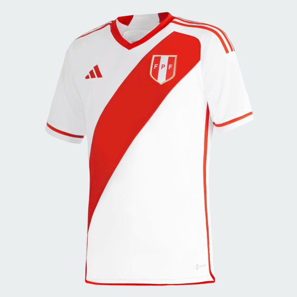 entusiasmo hacer los deberes Resistencia Camiseta Oficial de Local de la Selección Peruana 2023 - Blanco adidas |  adidas Peru