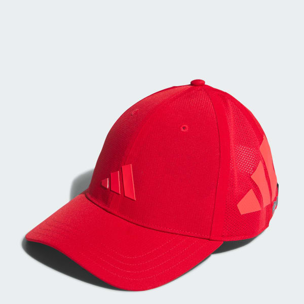 adidas キャップ 赤 レッド Adidas（アディダス）キャップ レッド - ワッペン屋ドットコムストア