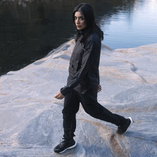 adidas TERREX Made to Be Remade Wind Anorak - Black | Free