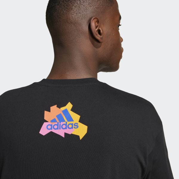 adidas Koszulka Berlin Papercut (Gender Neutral) - Czerń
