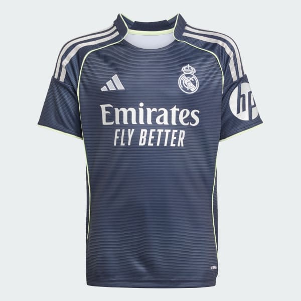 Azul Jersey visitante Real Madrid 25/26 para Niños