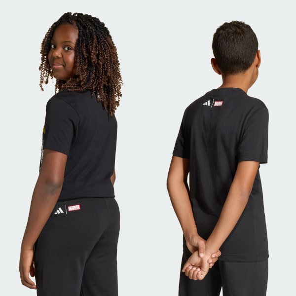 Negro Playera adidas Real Madrid Avengers para Niños