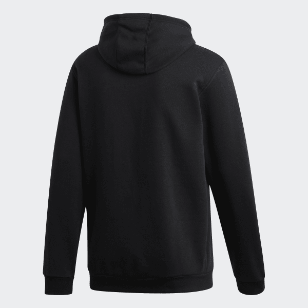 adidas trefoil solid hoodie