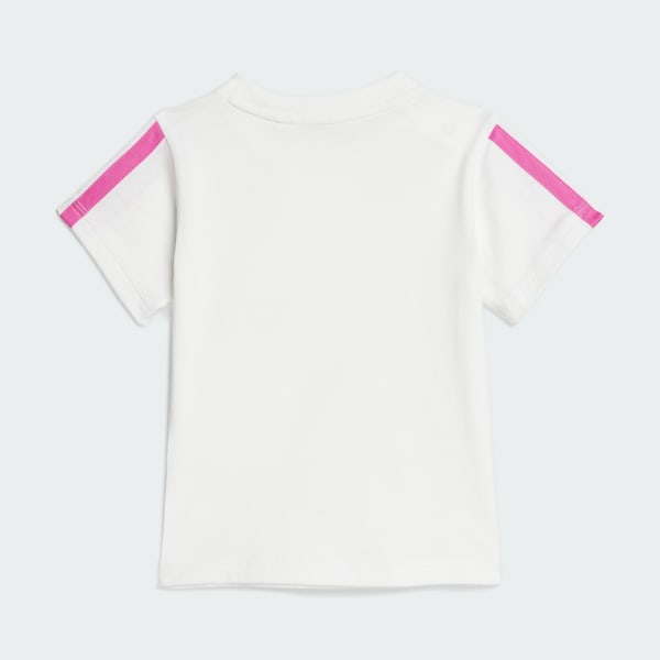White Essentials Tee Set Kids