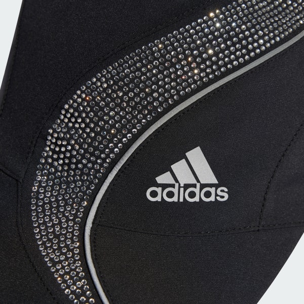 Negro GORRA RHINESTONES