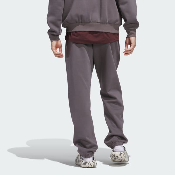 Gris Jogger molleton adidas Basketball (Non genré)