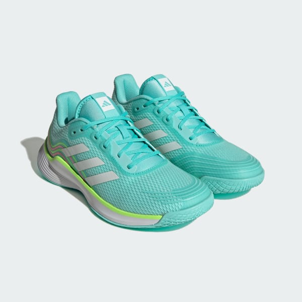 Turquoise Novaflight Volleyball Shoes
