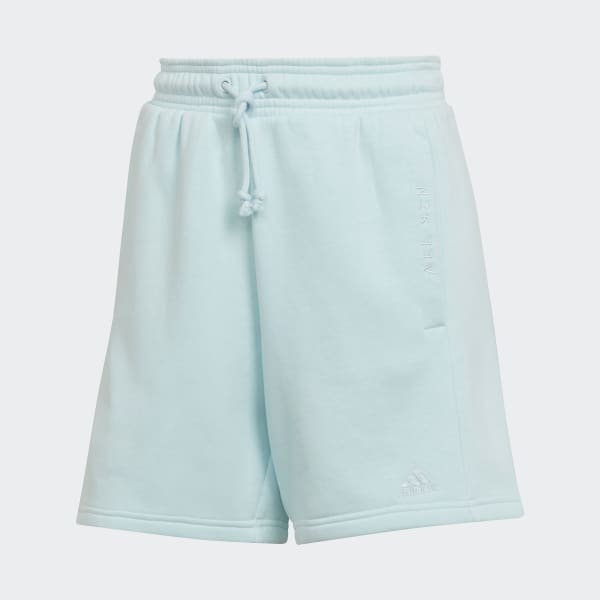 adidas ALL SZN Fleece Shorts - Blue | Women\'s Lifestyle | adidas US