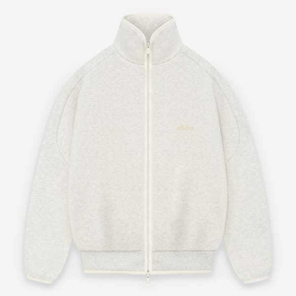 White Fear of God Athletics Heather Track Jacket