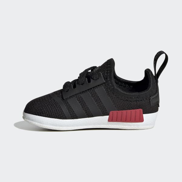 Adidas nmd runner white black deals
