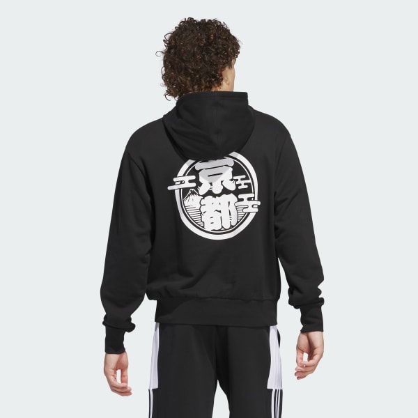 ブラック ハッピ 京都 パーカー