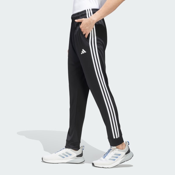 Black 3-Stripes Pants